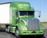 The Pete Store Delivers the industry's first Class 8 Hybrid truck to Wal-Mart Stores, Inc.