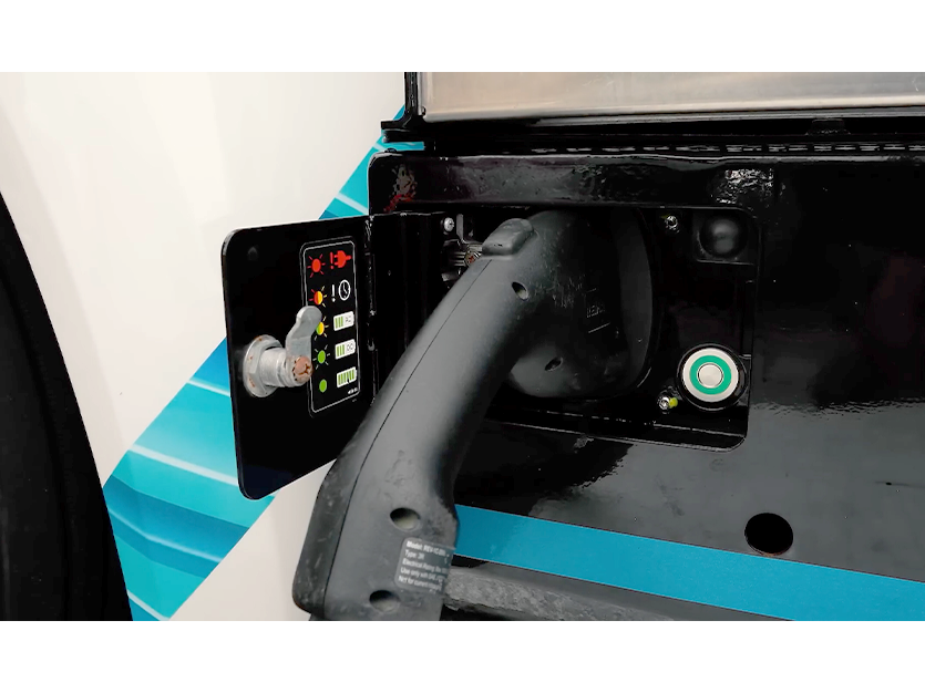 Peterbilt 579 ev charger