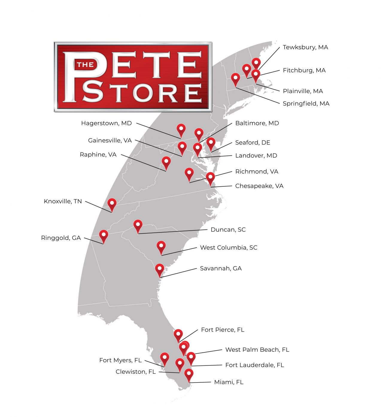 THE PETE STORE ENTERS FLORIDA WITH ACQUISITION OF PALM PETERBILT TRUCK CENTERS